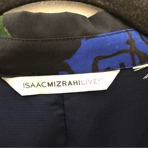 Isaac Mizrahi Live! Floral Button Down Dress Sz 2X - Picture 9 of 9